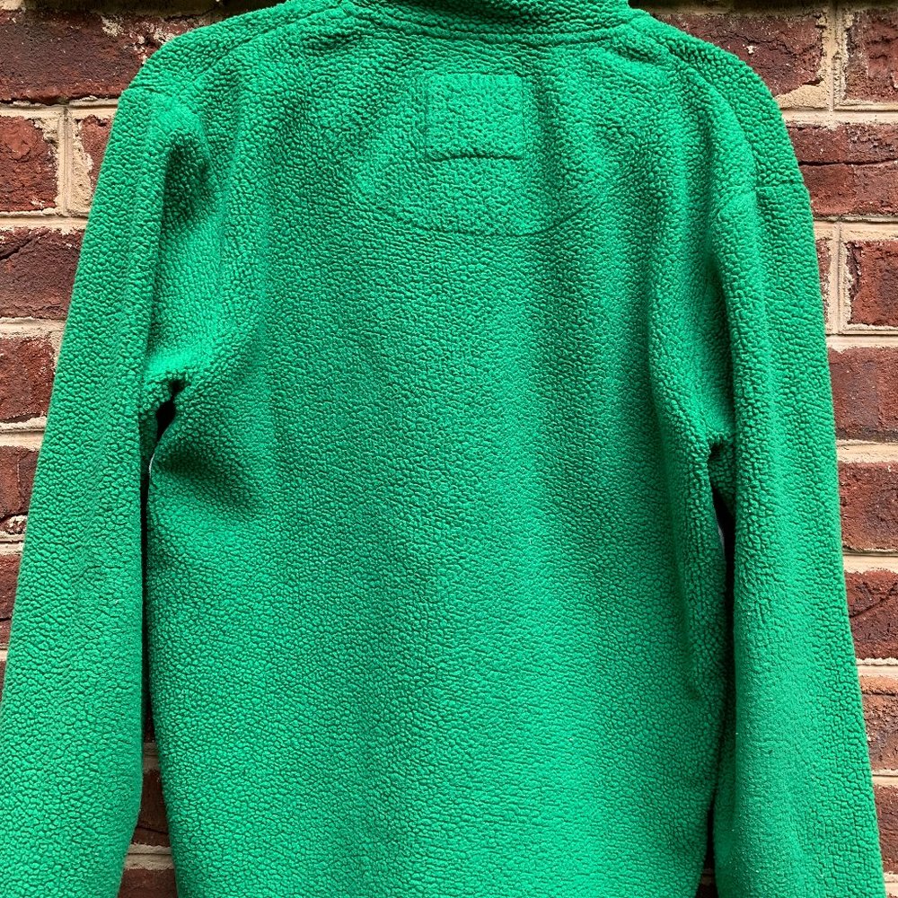MIni Boden Green Quarter Zip Pullover - Picture 3 of 5